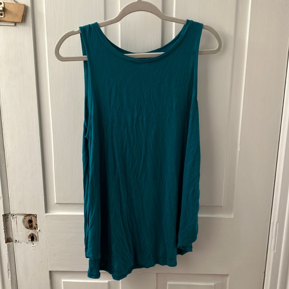 Old Navy size large green tank top